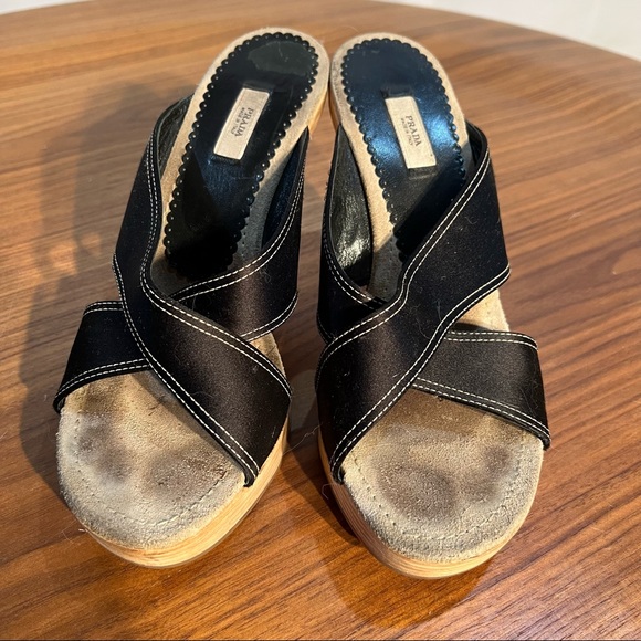 Prada Slip on High Heel Sandal - Picture 3 of 9